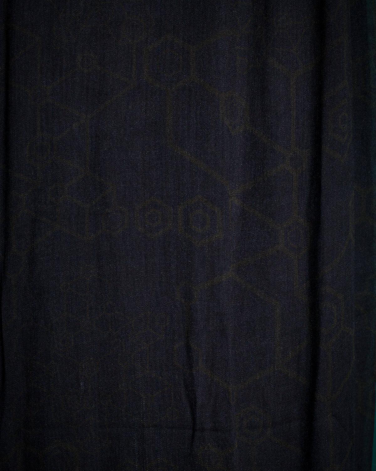 Scarf / Pareo Bamboo - BLACK SHAMANKA - Yacxilan Artwear